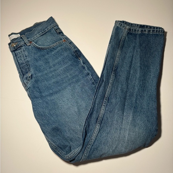 Topshop dad jeans size waist 28 - Picture 2 of 6